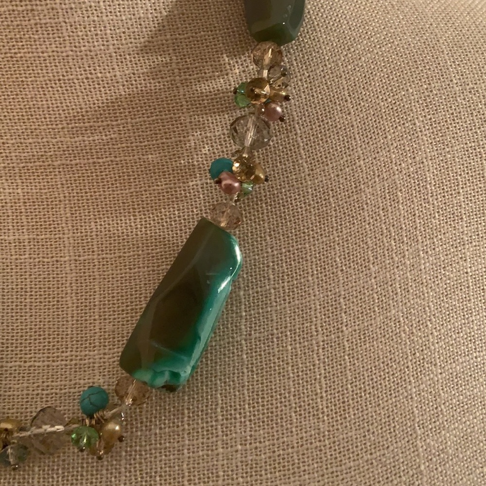 💥💥SOLD💥💥NWT Beautiful Handcrafted Necklace 10” - Picture 8 of 15